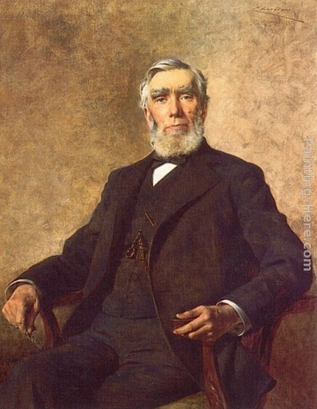 Theobald Chartran Portrait of Charles Lockhart